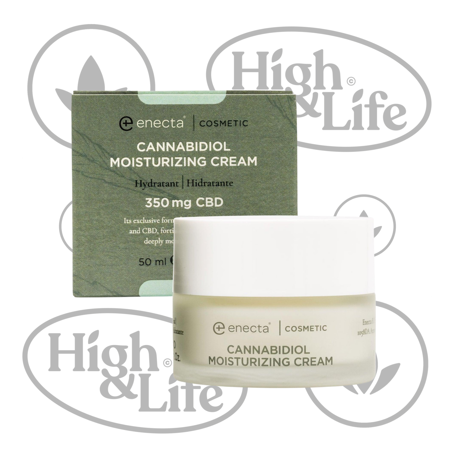 Osta Cannabidiol Moisturising Cream (350 mg CBD) High & Life Storesta