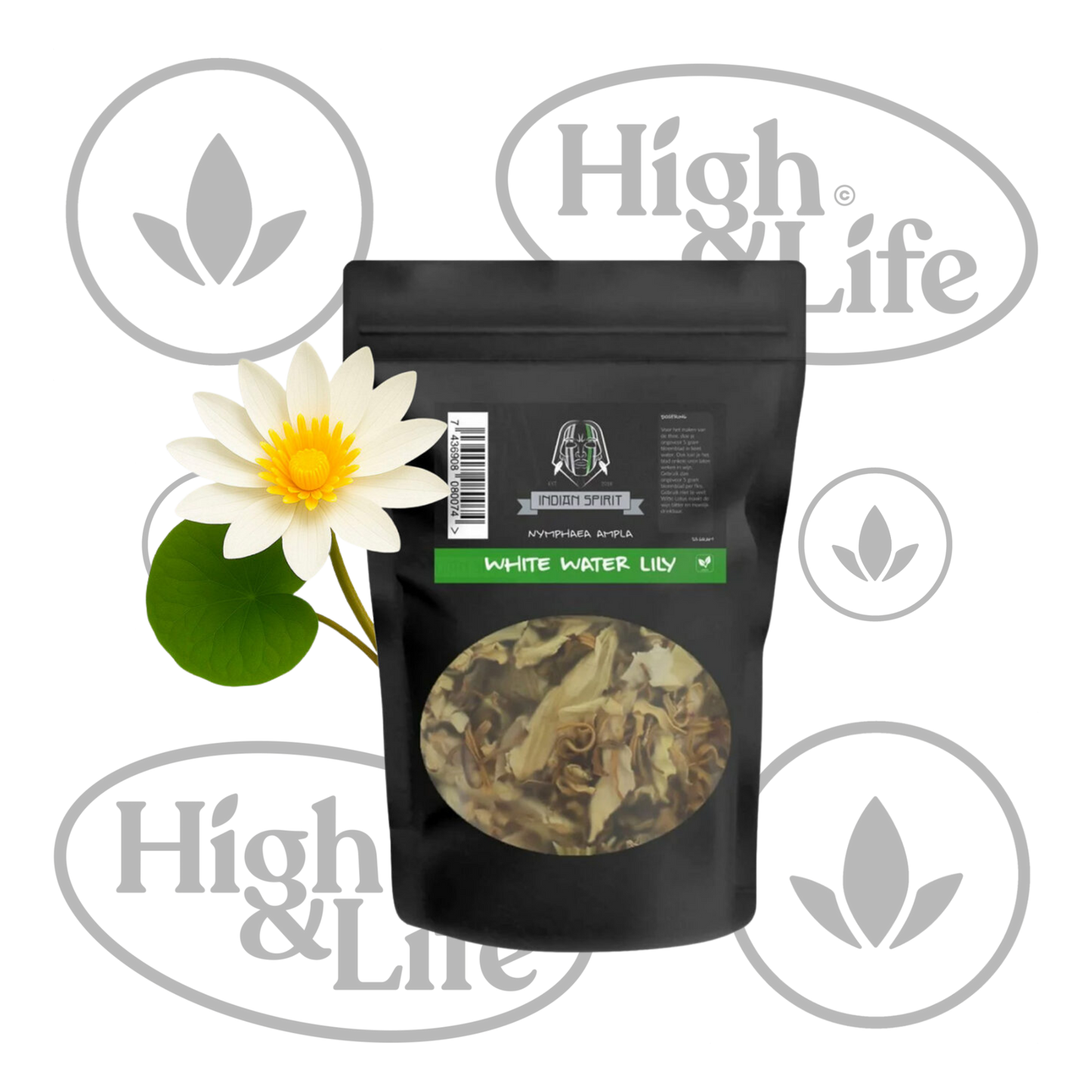 Osta White Lily (Nymphaea Alba) etnobotaaniset yrtit High & Life Storesta
