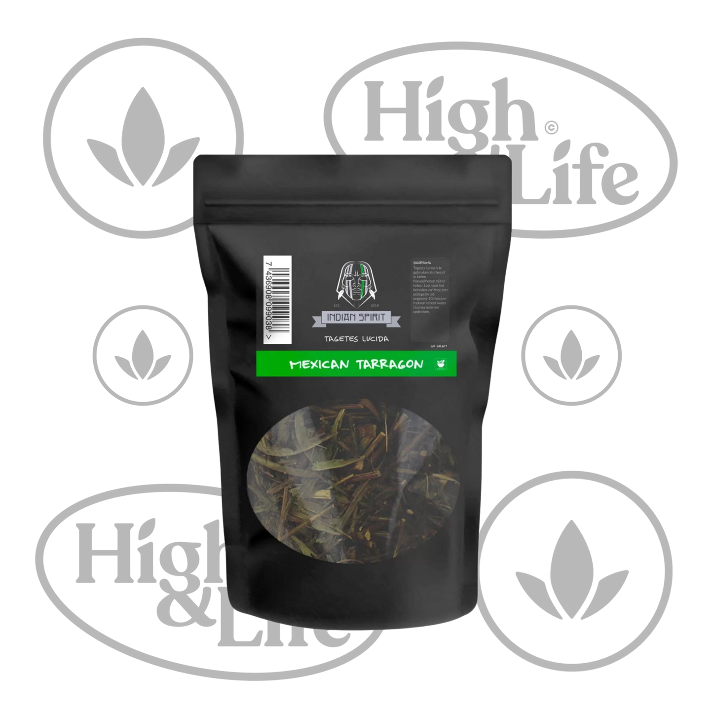 Osta Mexican Tarragon (Tagetes Lucida) etnobotaaniset yrtit High & Life Storesta