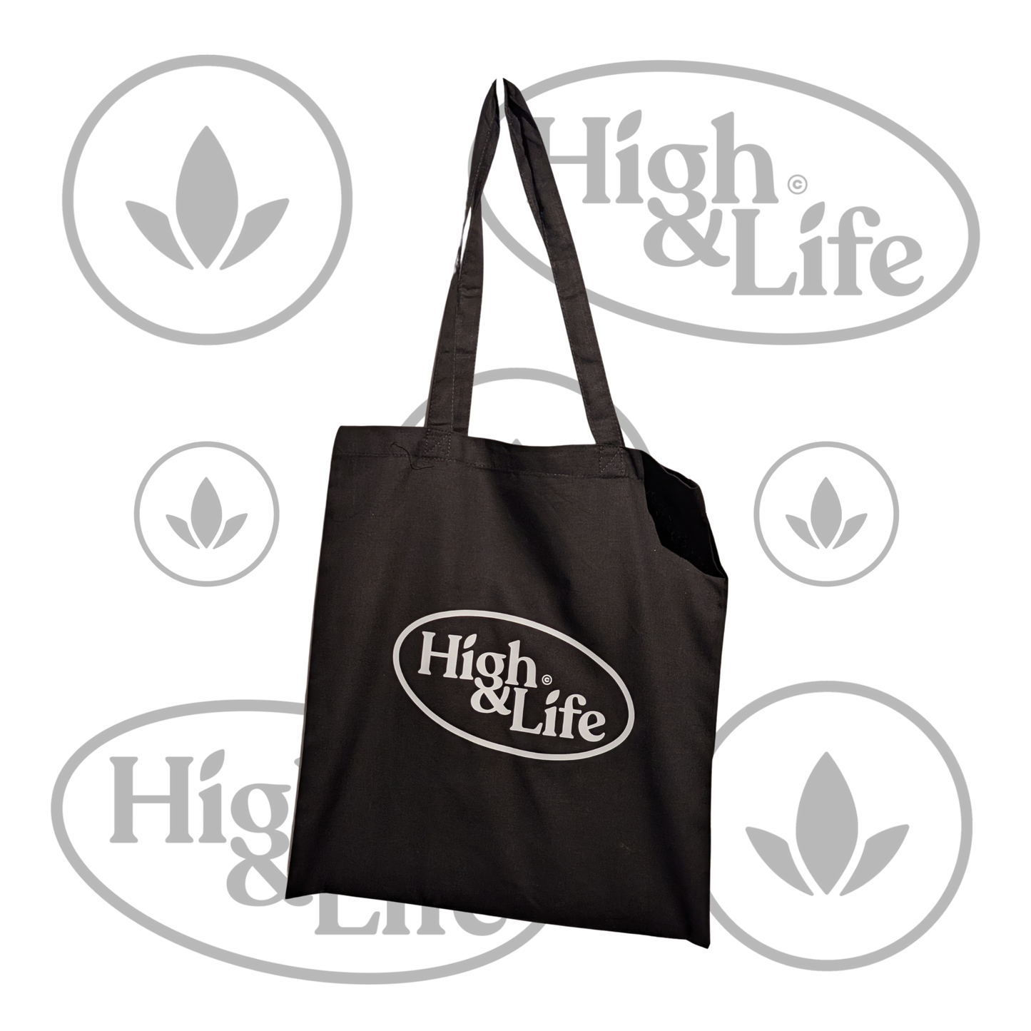 Osta High & Life kangaskassi (musta) High & Life Storesta