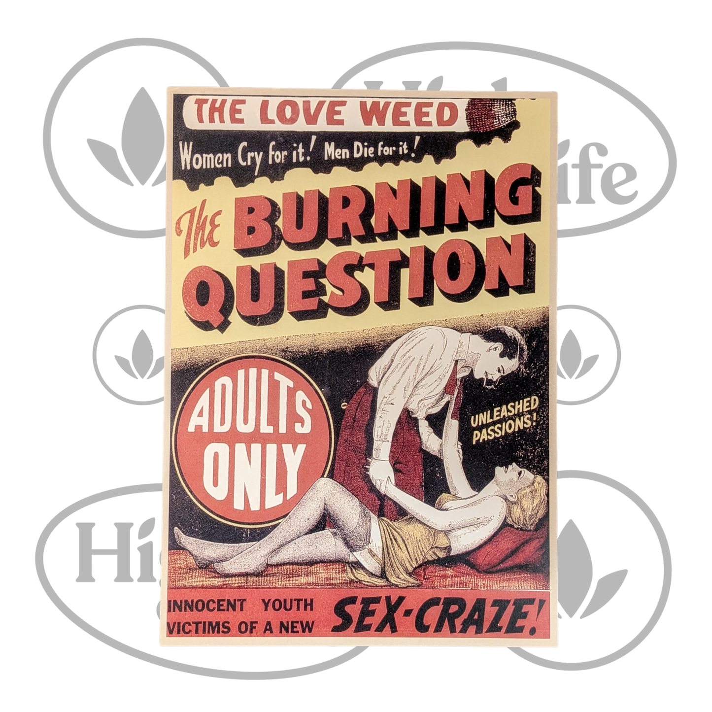 Osta Juliste: "The Burning Question" High & Life Storesta