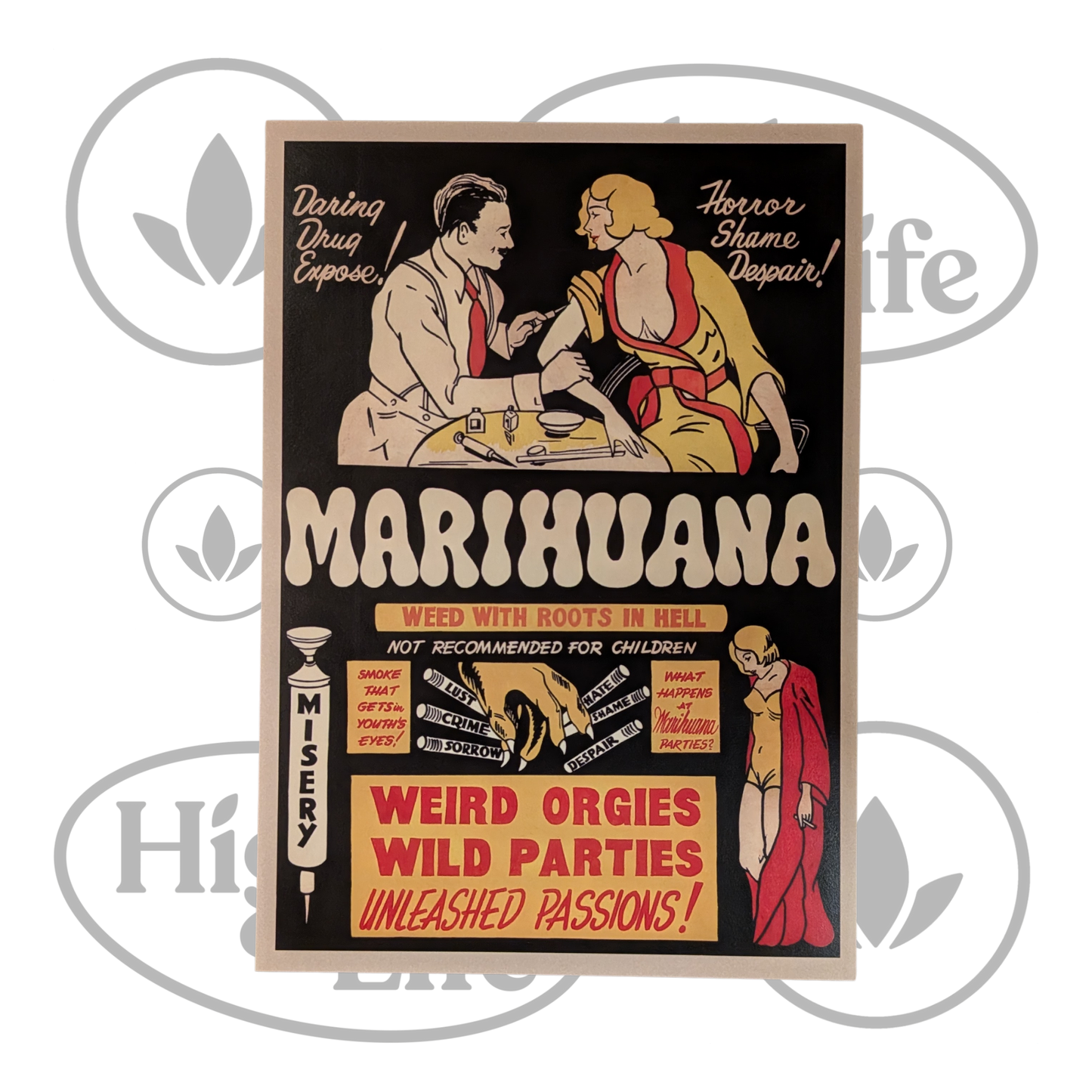 Osta Juliste: "Weed With Roots In Hell" High & Life Storesta