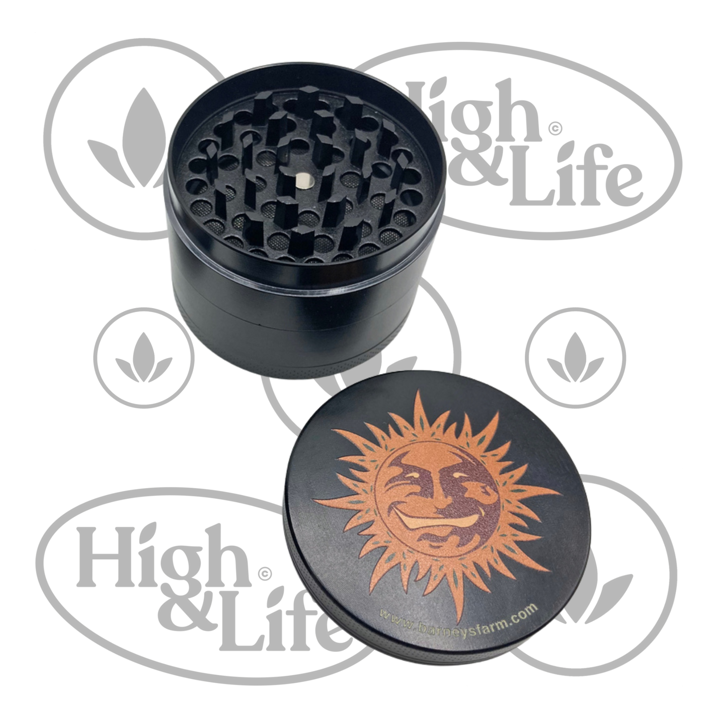 Osta BF 4-osainen metallinen grinderi 63 mm High & Life Storesta