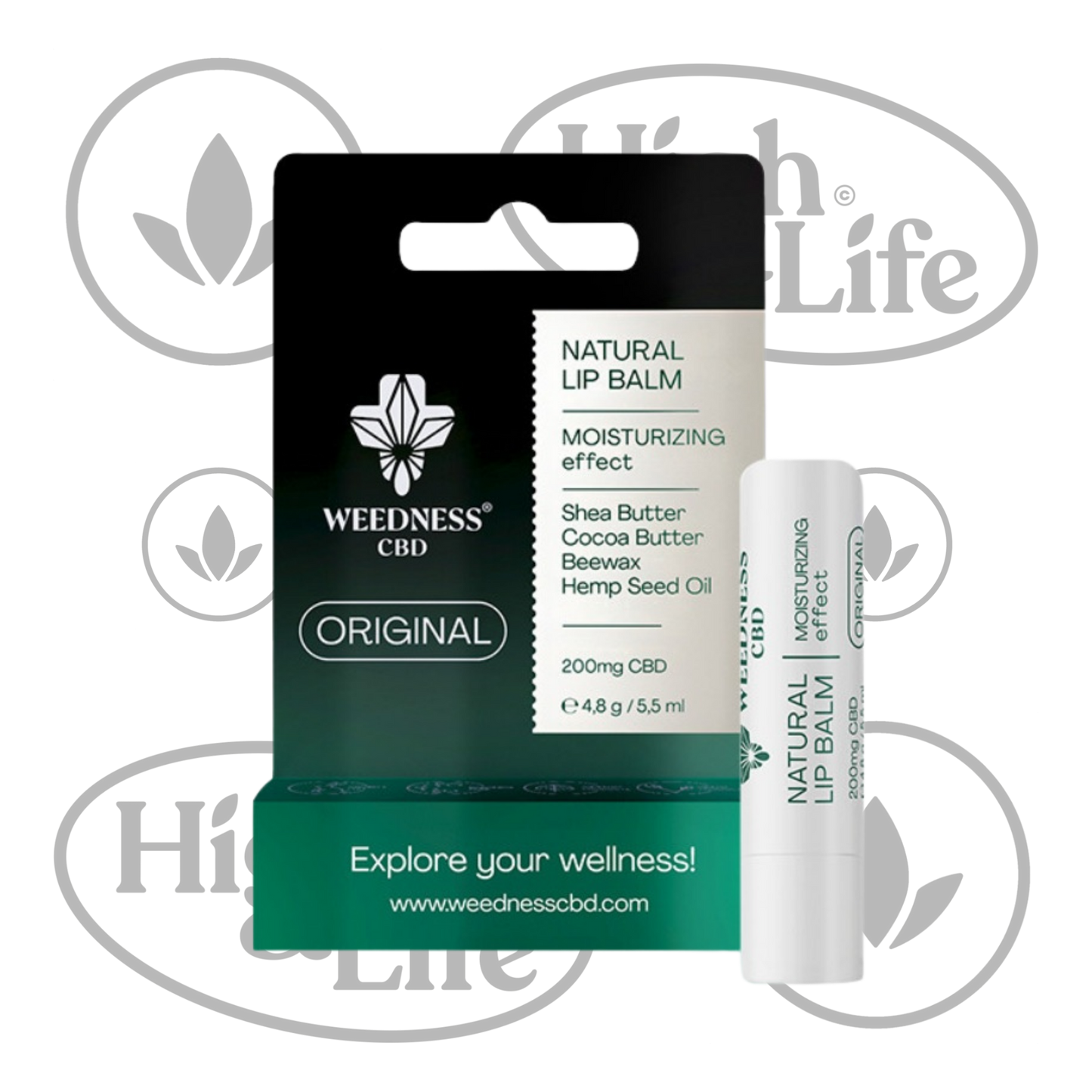 Osta Huulirasva (200 mg CBD) High & Life Storesta