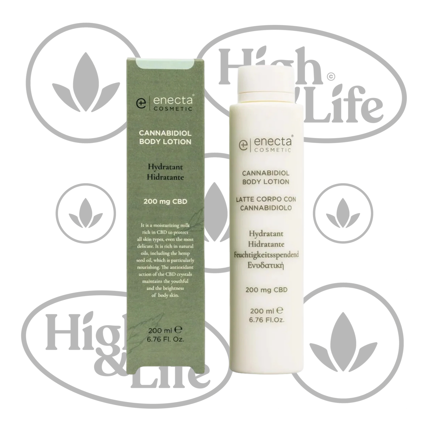 Osta Cannabibiol Body Lotion (200 mg CBD) High & Life Storesta