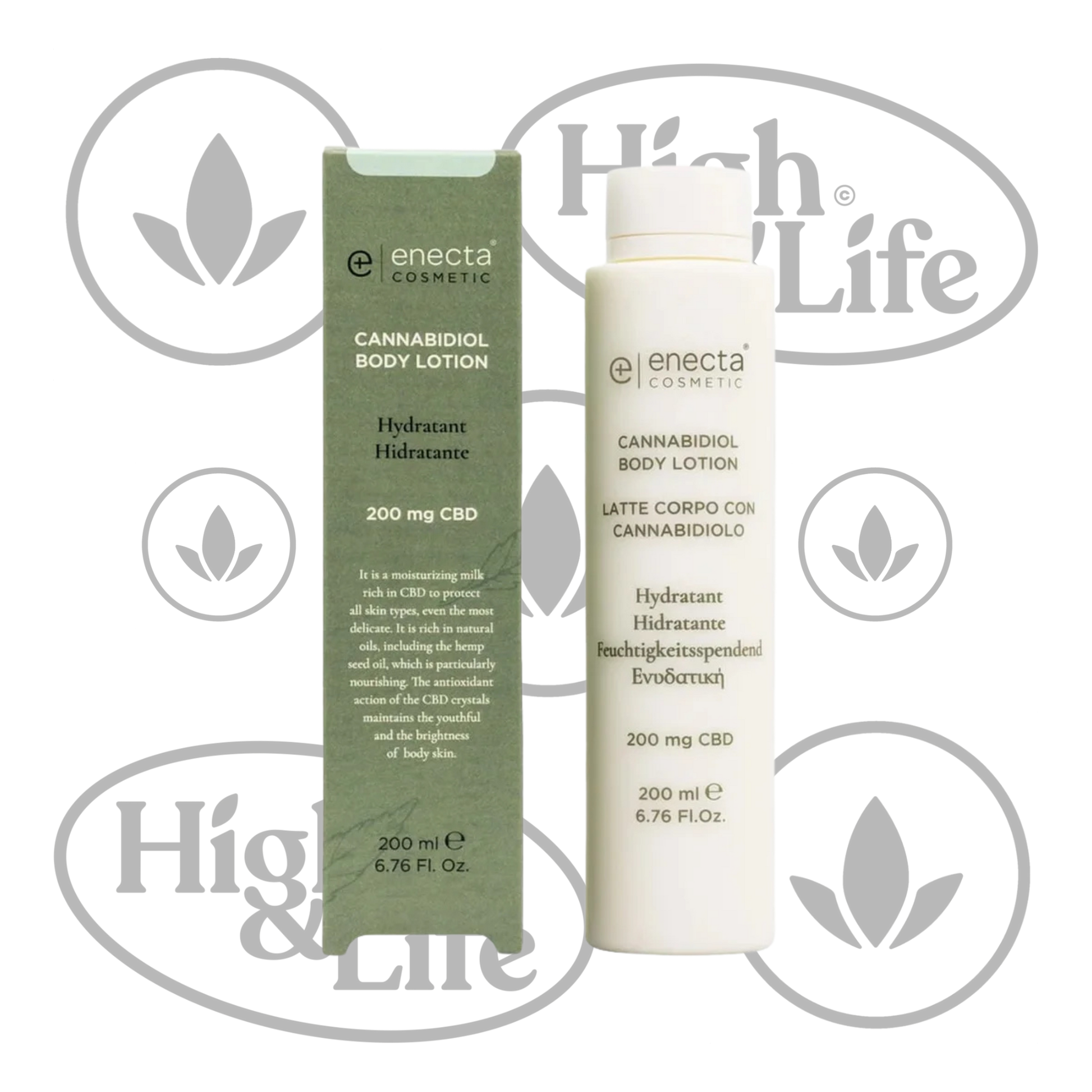 Osta Cannabibiol Body Lotion (200 mg CBD) High & Life Storesta