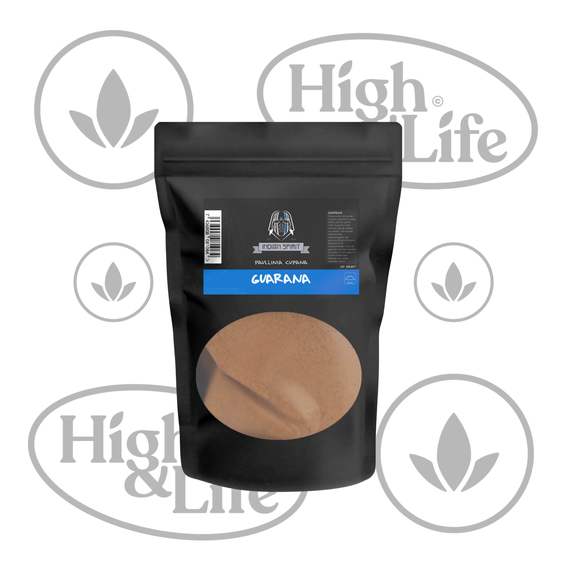 Osta Guarana (Paullinia Cupana) etnobotaaniset yrtit High & Life Storesta