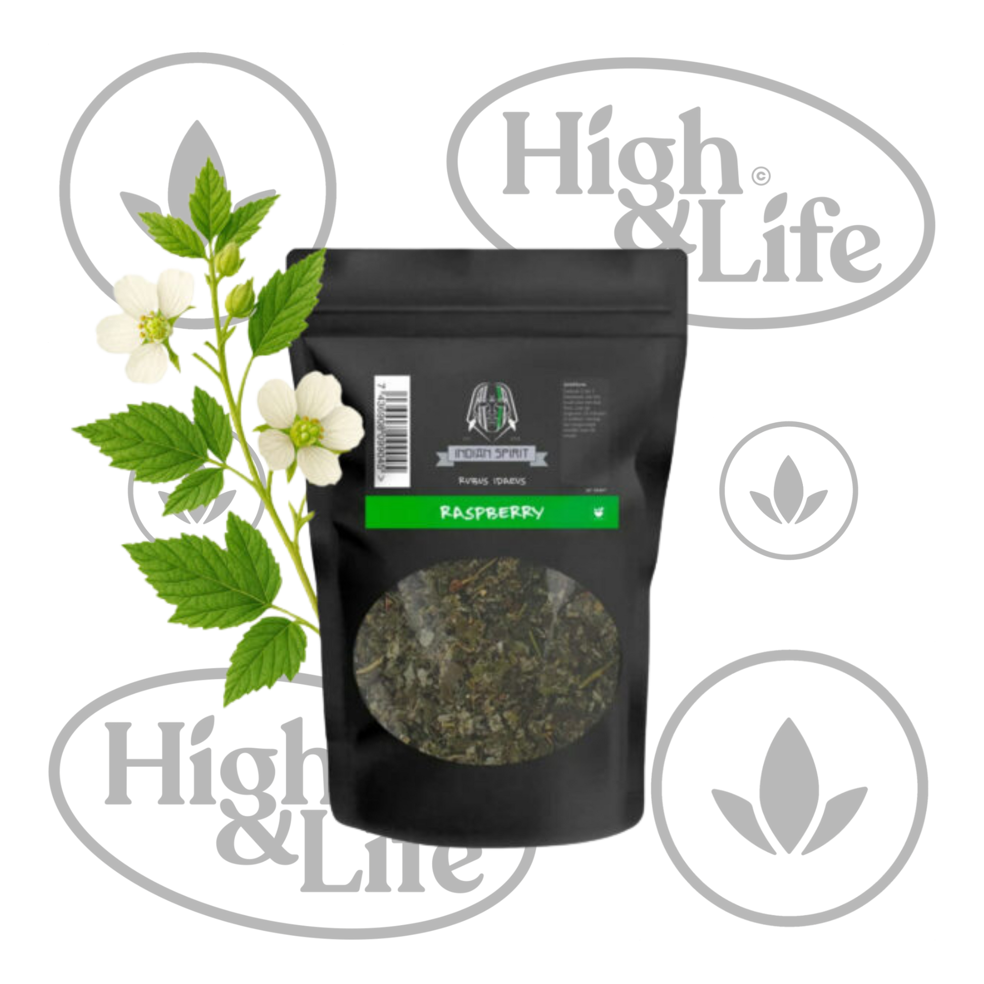 Osta Raspberry (Rubus Idaeus) etnobotaaniset yrtit High & Life Storesta