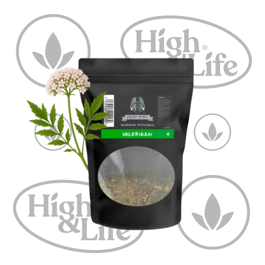Osta Valerian (Valeriana Officinalis) etnobotaaniset yrtit High & Life Storesta