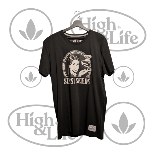 Osta Sensi Seeds t-paita (musta) High & Life Storesta