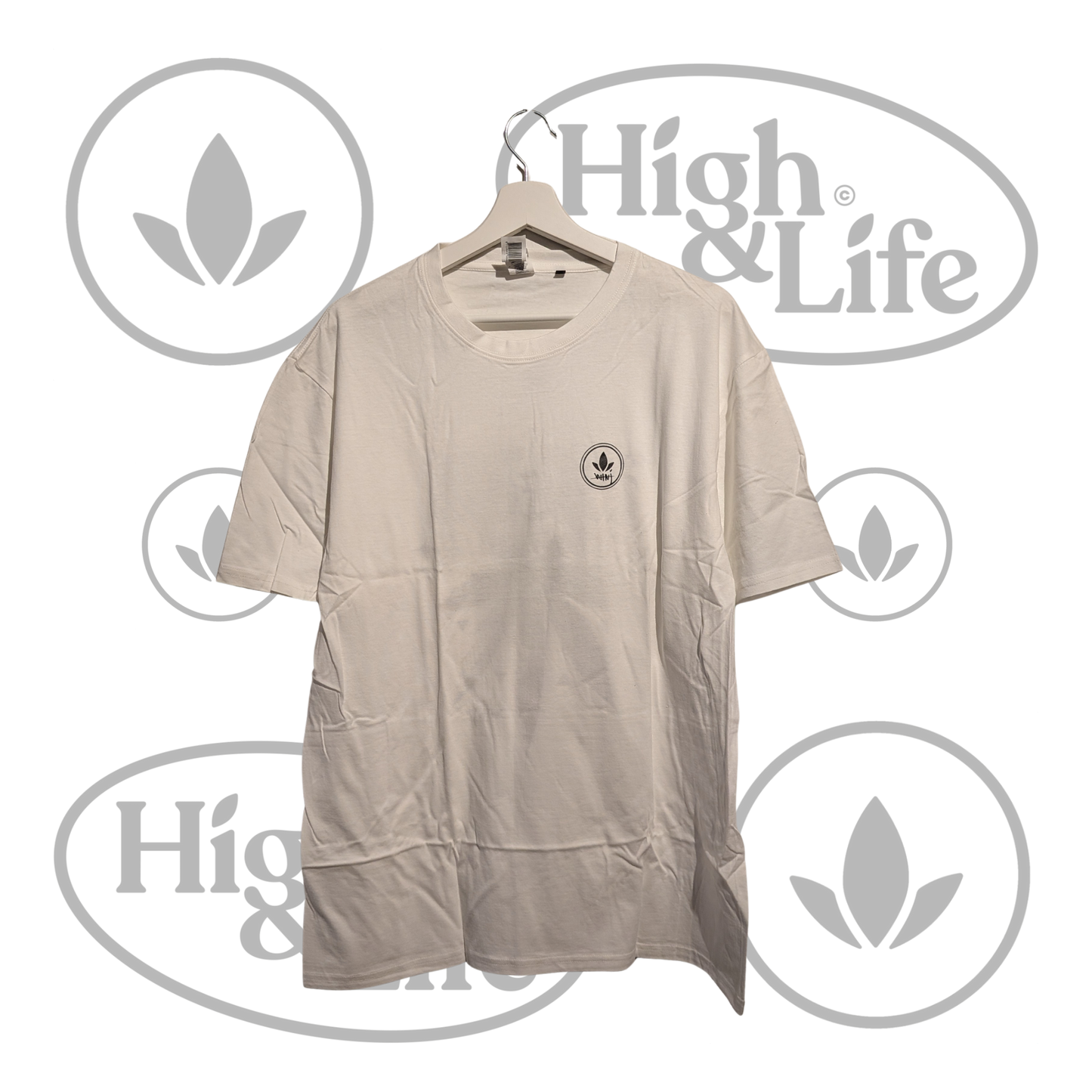 Osta “Weed Is No Joke” T-paita (valkoinen) High & Life Storesta