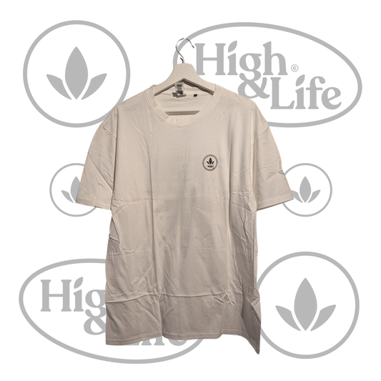 Osta “Weed Is No Joke” T-paita (valkoinen) High & Life Storesta