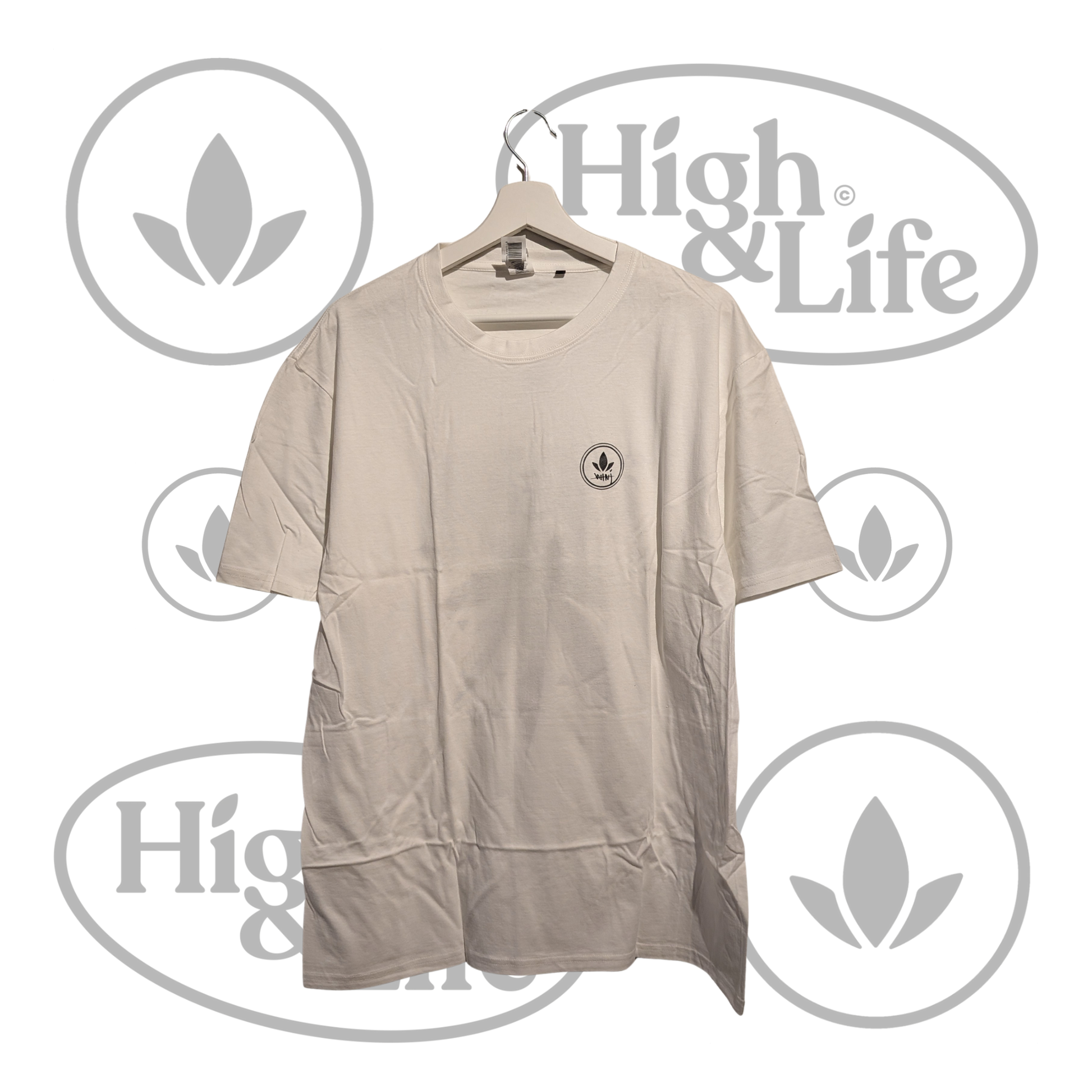 Osta “Weed Is No Joke” T-paita (valkoinen) High & Life Storesta