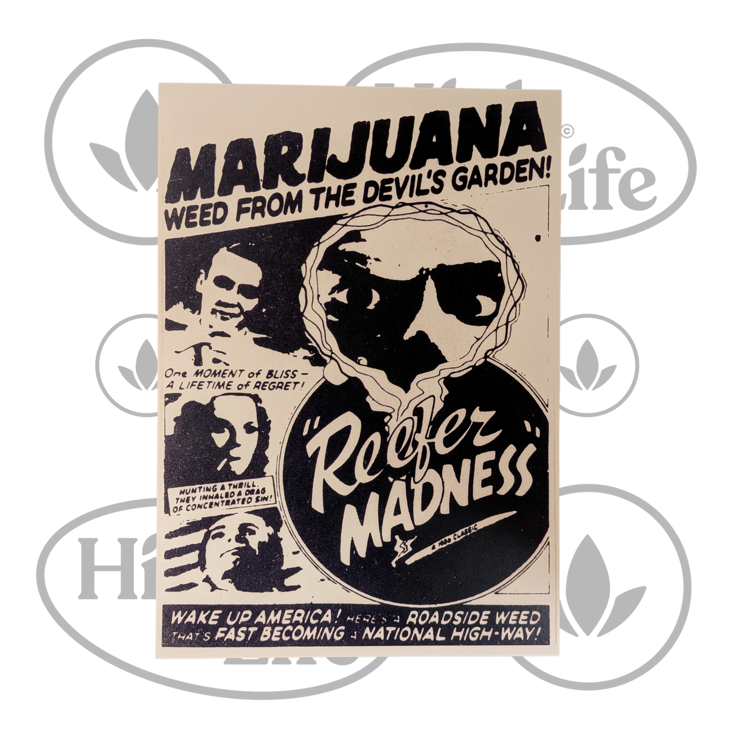 Osta Juliste: "Weed From The Devil's Garden!" High & Life Storesta