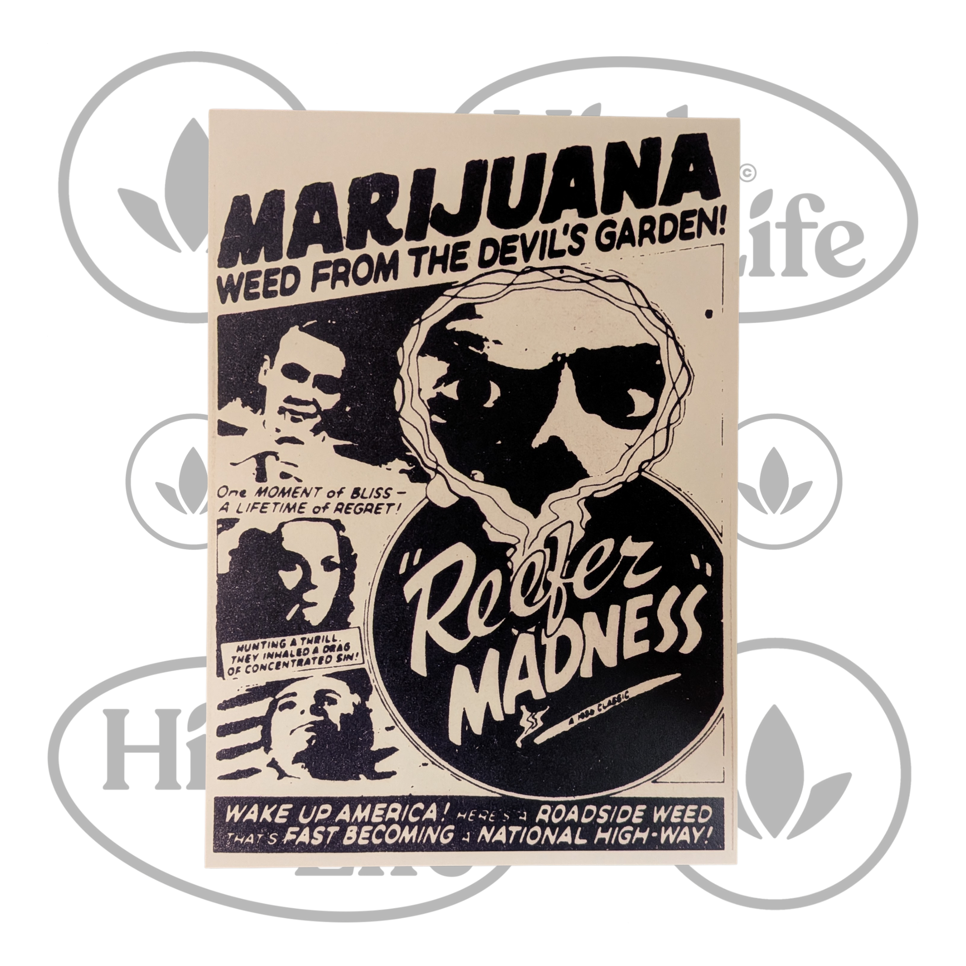 Osta Juliste: "Weed From The Devil's Garden!" High & Life Storesta