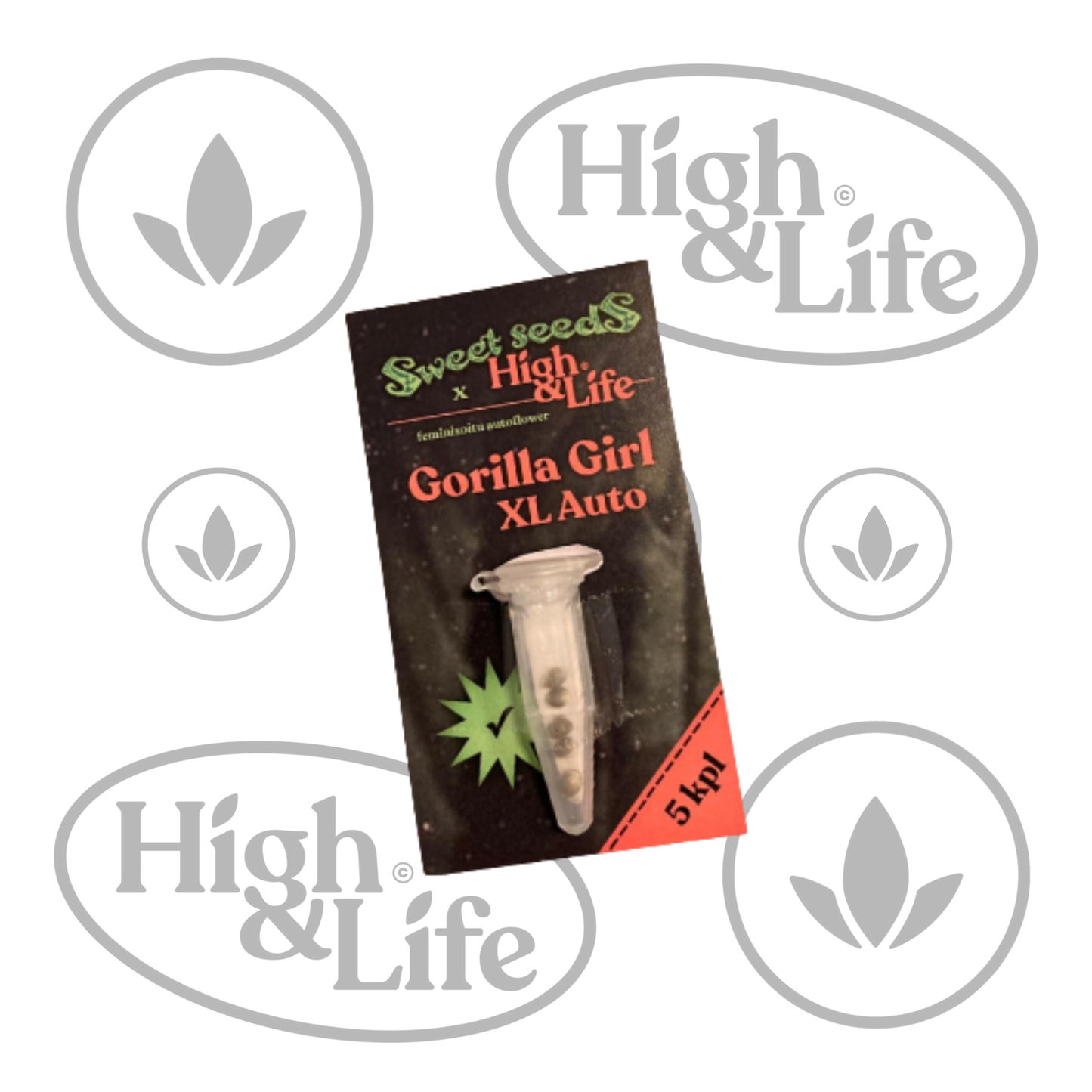 Osta Gorilla Girl XL Auto kannabiksen siemenet High & Life Storesta