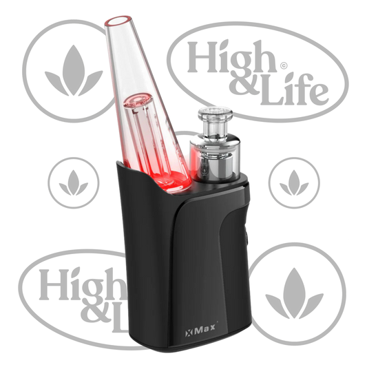 Osta XMax QOMO (konsentraateille) -vaporisaattorit High & Life Storesta