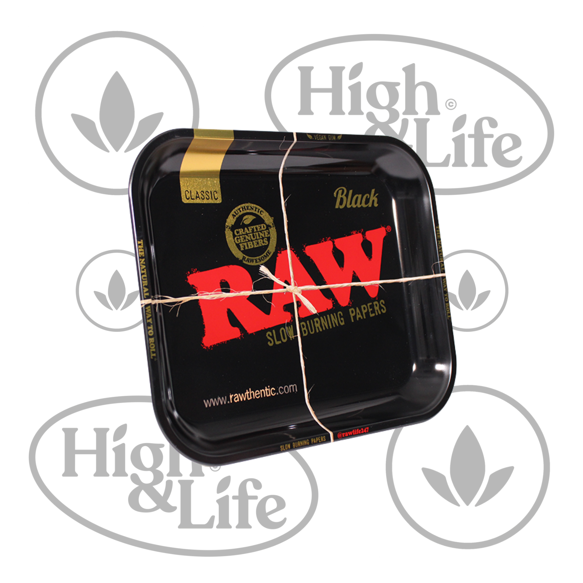 Osta RAW Black Tray käärintäalusta High & Life Storesta