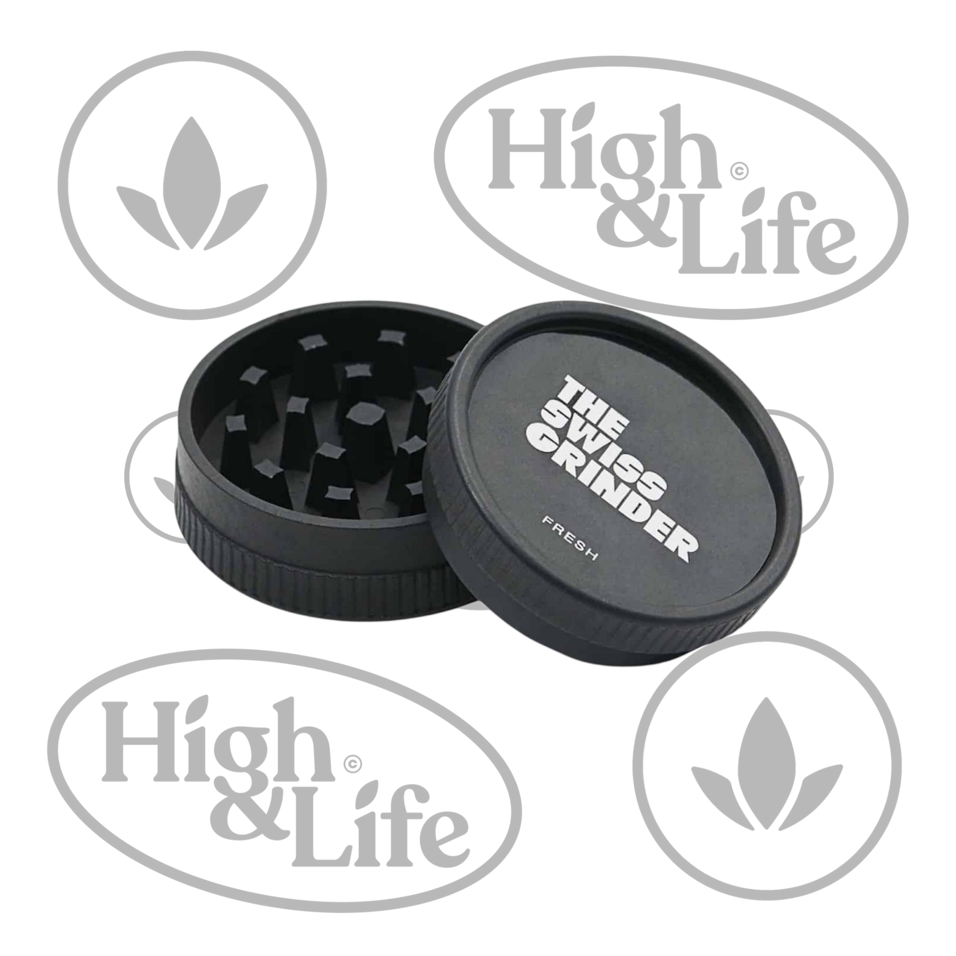 Osta The Swiss Grinder -hamppugrinderi High & Life Storesta