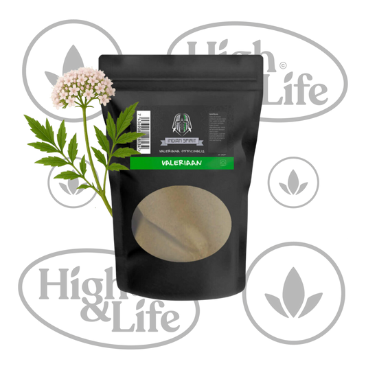 Osta Valeriaan Powder (Valeriana officinalis) etnobotaaniset yrtit High & Life Storesta