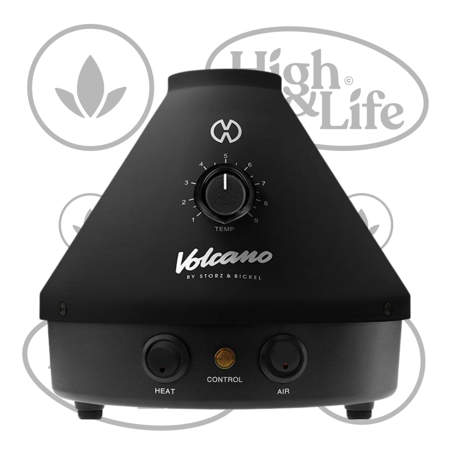 Osta Volcano Classic Black -vaporisaattorit High & Life Storesta