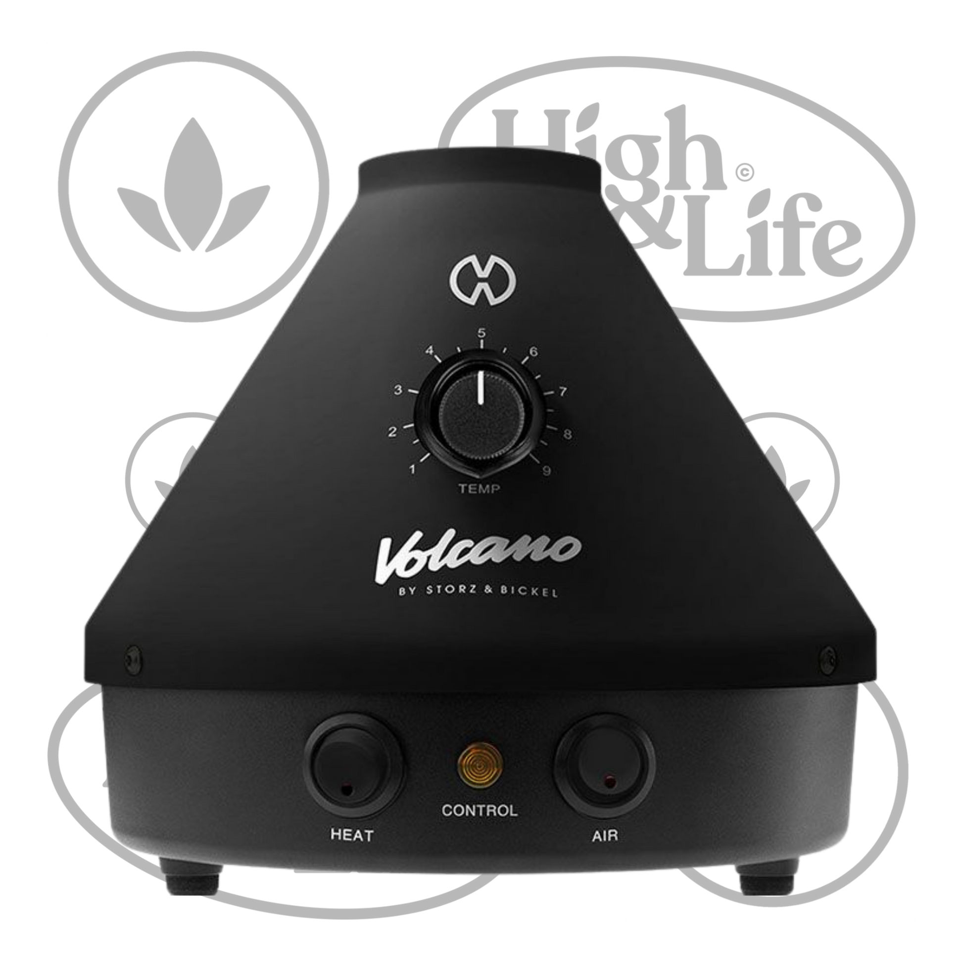 Osta Volcano Classic Black -vaporisaattorit High & Life Storesta