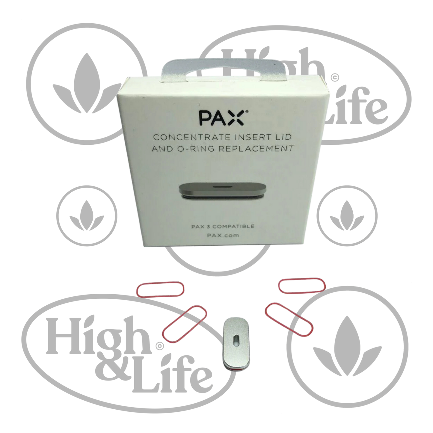 Osta PAX Concentrate Insert Lid And O-Ring Replacement -vaporisaattorien varaosat ja tarvikkeet High & Life Storesta