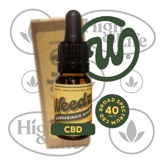 Osta 40% Weedz CBD-öljy High & Life Storesta