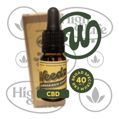 Osta 40% Weedz CBD-öljy High & Life Storesta