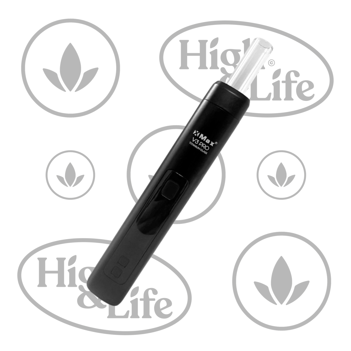 Osta V3 Pro Titanium Glass -vaporisaattorit High & Life Storesta